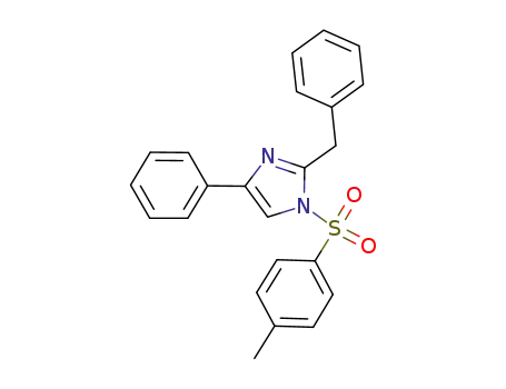 Molecular Structure of 1078739-32-8 (2-benzyl-4-phenyl-1-tosyl-1H-imidazole)