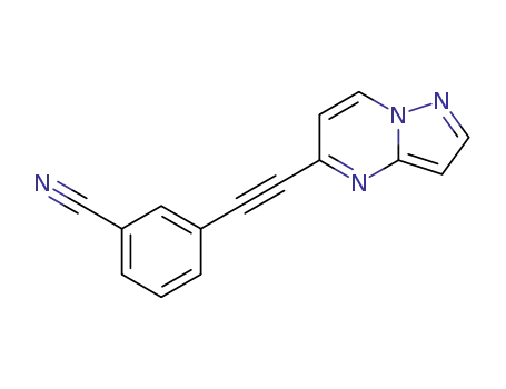 3-pyrazolo[1,5-a]pyrimidin-5-ylethynyl-benzonitrile