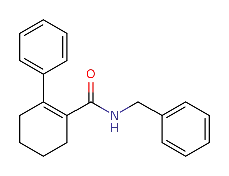 Molecular Structure of 1293370-71-4 (N-benzyl-3,4,5,6-tetrahydro-[1,1'-biphenyl]-2-carboxamide)