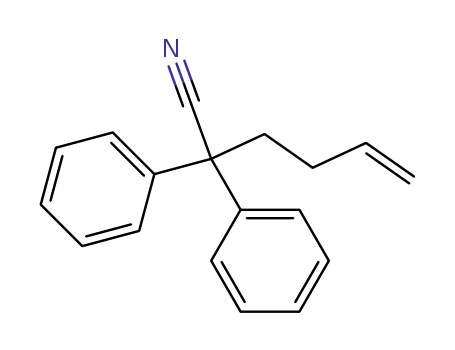 2,2-diphenyl-5-hexenenitrile