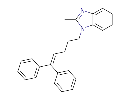 1-(5,5-diphenyl-pent-4-enyl)-2-methyl-1H-benzoimidazole