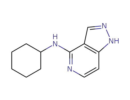 cyclohexyl-(1H-pyrazolo[4,3-c]pyridin-4-yl)-amine