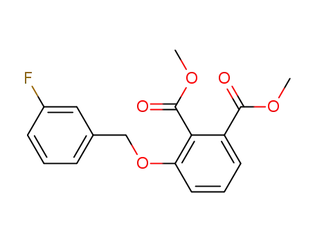 3-(3-fluoro-benzyloxy)-phthalic acid dimethyl ester