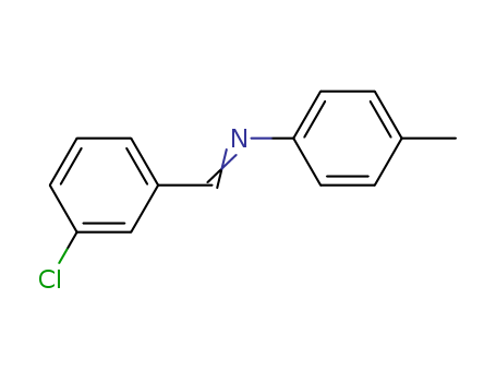 Benzenamine,N-[(3-chlorophenyl)methylene]-4-methyl- cas  17099-22-8