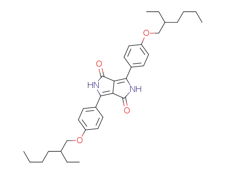 3,6-bis-(4-(2-ethylhexyloxy)phenyl)-2,5-dihydropyrrolyl[3,4-c]pyrrole-1,4-dione