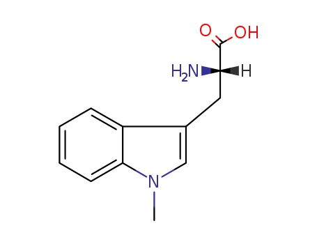 Molecular Structure of 110117-83-4 (1-Methyl-D-tryptophan)