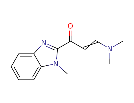 3-(N,N-dimethylamino)-1-(1-methyl-1H-benzimidazol-2-yl)prop-2-en-1-one