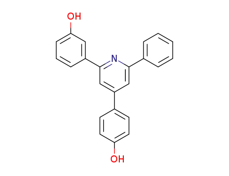 3-[4-(4-hydroxyphenyl)-6-phenylpyridin-2-yl]phenol
