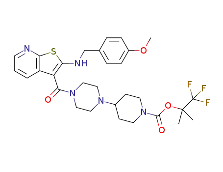 C<sub>30</sub>H<sub>36</sub>F<sub>3</sub>N<sub>5</sub>O<sub>4</sub>S