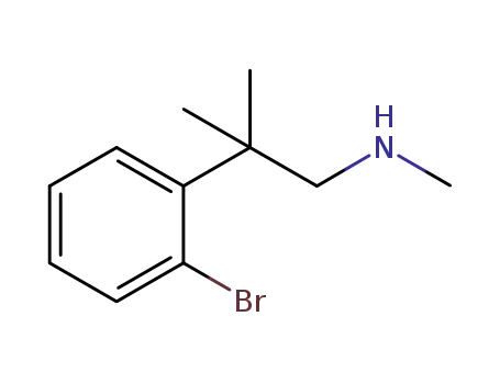 2-(2-bromophenyl)-N, 2-dimethylpropan-1-amine