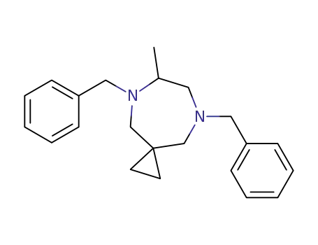 5,8-dibenzyl-7-methyl-5,8-diazaspiro[2.6]nonane