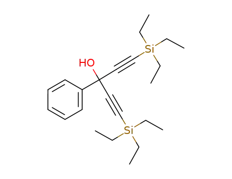 3-phenyl-1,5-bis(triethylsilyl)penta-1,4-diyn-3-ol