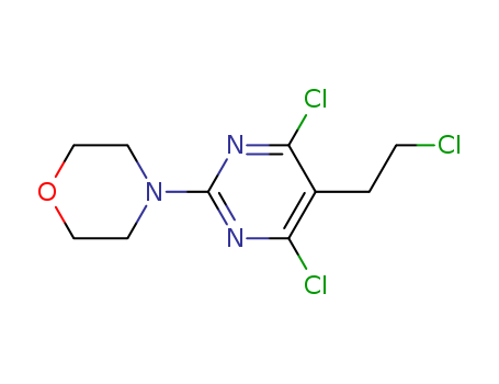 4-(4,6-dichloro-5-(2-chloroethyl)pyriMidin-2-yl)Morpholine