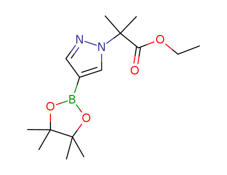 Ethyl 2-methyl-2-(4-(4,4,5,5-tetramethyl-1,3,2-dioxaborolan-2-yl)-1h-pyrazol-1-yl)propanoate
