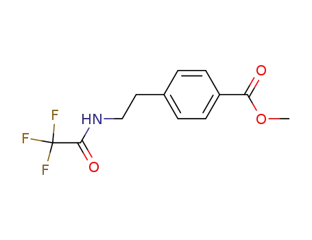 Benzoic acid, 4-[2-[(trifluoroacetyl)amino]ethyl]-, methyl ester