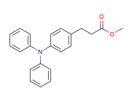 4-(Diphenylamino)benzenepropanoic acid methyl ester