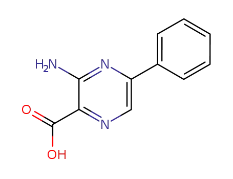 2-amino-6-phenylpyrazine-3-carboxylic acid