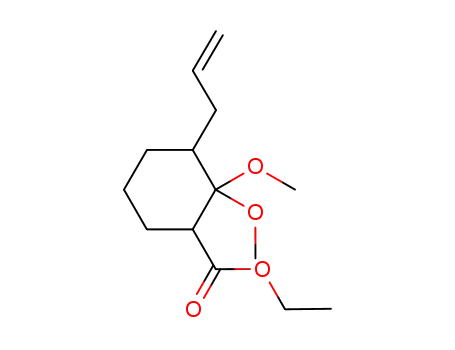 3-allyl-2,2-dimethoxycyclohexanecarboxylic acid ethyl ester