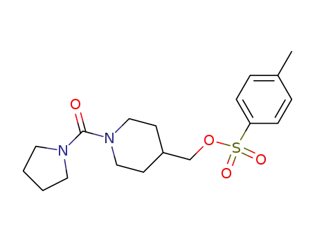 1-pyrrolidinecarbonyl-4-(p-toluenesulfonyloxymethyl)piperidine