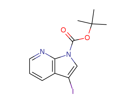 3-IODO-PYRROLO[2,3-B]PYRIDINE-1-CARBOXYLIC ACID TERT-BUTYL ESTER