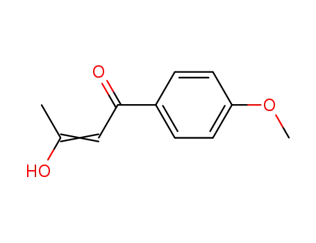 Molecular Structure of 64542-36-5 (2-Buten-1-one, 3-hydroxy-1-(4-methoxyphenyl)-)
