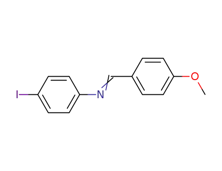 4-Iodo-N-(4-methoxybenzylidene)aniline