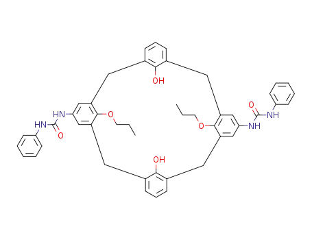 5,17-bis(N'-phenylureido)-26,28-dipropoxycalix[4]arene-25,27-diol