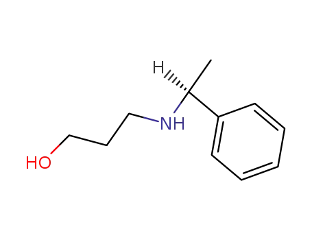1-Propanol, 3-[(1-phenylethyl)amino]-, (S)-