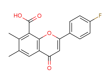 2-(4-Fluoro-phenyl)-6,7-dimethyl-4-oxo-4H-chromene-8-carboxylic acid