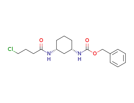 benzyl (1S,3R)-3-(4-chlorobutanamido)cyclohexylcarbamate