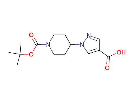 4-(4-Carboxy-pyrazol-1-yl)-piperidine-1-carboxylic acid tert-butyl ester