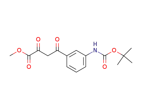 Tert-butyl 2-amino-3-(4-methoxy-3,4-dioxobutanoyl)benzoate