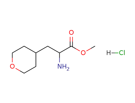 2-amino-3-(tetrahydro-pyran-4-yl)-propionic acid methyl ester hydrochloride