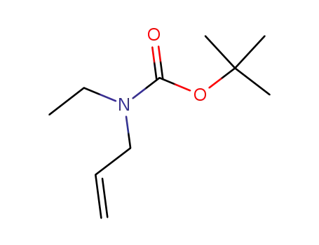 Molecular Structure of 530157-09-6 (Carbamic acid, ethyl-2-propenyl-, 1,1-dimethylethyl ester)