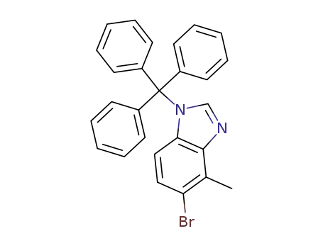 5-Bromo-4-methyl-1-(triphenylmethyl)-1H-benzimidazole