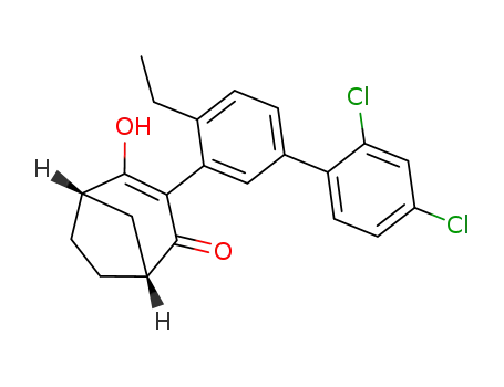 C<sub>22</sub>H<sub>20</sub>Cl<sub>2</sub>O<sub>2</sub>