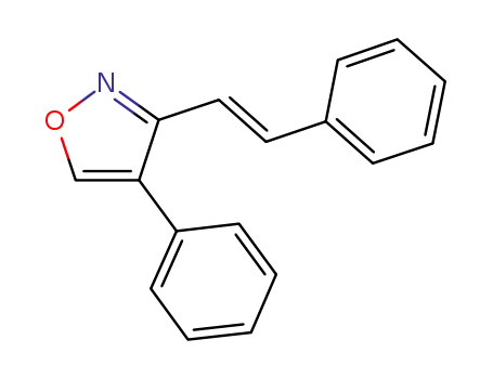 Molecular Structure of 1092557-12-4 ((E)-4-phenyl-3-styrylisoxazole)