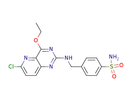 4-[(6-chloro-4-ethoxy-pyrido[3,2-d]pyhmidin-2-ylamino)-methyl]-benzenesulfonamide