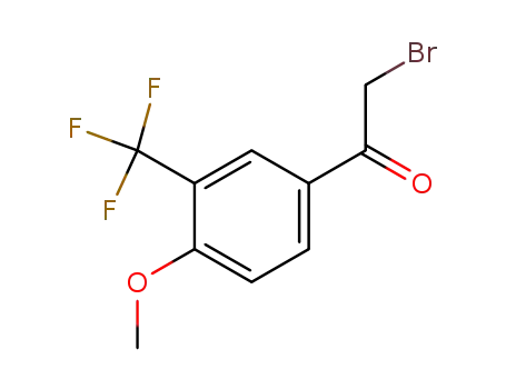 4-METHOXY-3- (TRIFLUOROMETHYL) PHENACYL 브로 미드
