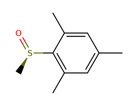 Benzene, 1,3,5-trimethyl-2-(methylsulfinyl)-, (R)-