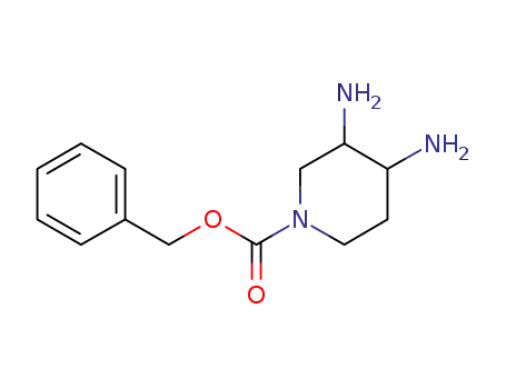Molecular Structure of 1247884-89-4 (benzyl 3,4-diaminopiperidine-1-carboxylate)