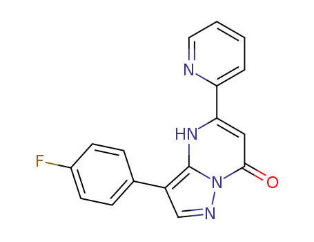 3-(4-fluorophenyl)-5-(pyridin-2-yl)pyrazolo[1,5-a]pyrimidin-7(4H)-one