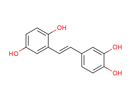 Molecular Structure of 1093198-97-0 ((E)-2',3,4,5'-tetrahydroxystilbene)