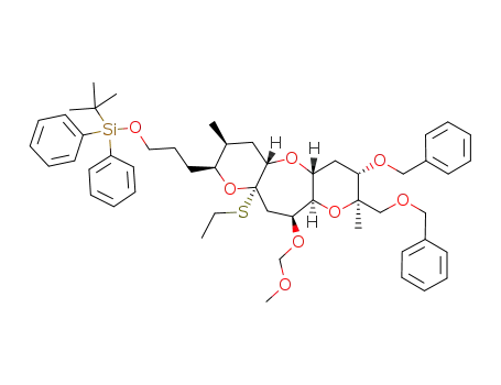 Molecular Structure of 1160221-66-8 (C<sub>52</sub>H<sub>70</sub>O<sub>8</sub>SSi)