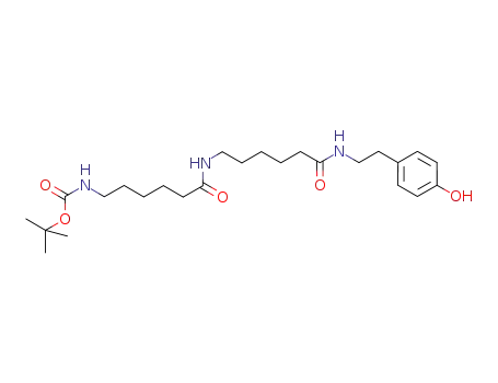 Molecular Structure of 1048007-85-7 (C<sub>25</sub>H<sub>41</sub>N<sub>3</sub>O<sub>5</sub>)