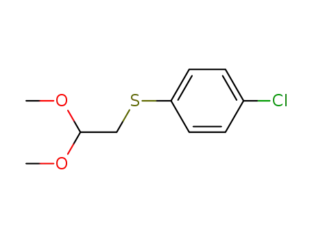 (4-chlorophenyl)(2,2-dimethoxyethyl)sulfane