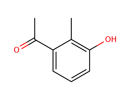 Molecular Structure of 69976-81-4 (Ethanone, 1-(3-hydroxy-2-methylphenyl)- (9CI))