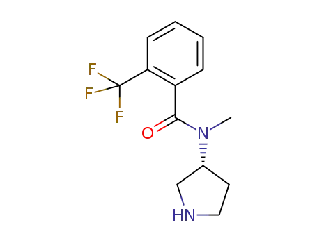 (R)-N-methyl-N-(pyrrolidin-3-yl)-2-(trifluoromethyl)benzamide