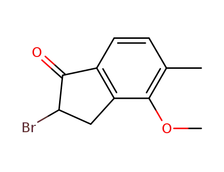 2-bromo-4-methoxy-5-methyl-indan-1-one