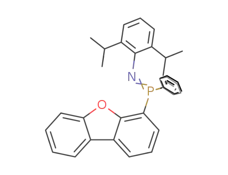 (C<sub>6</sub>H<sub>4</sub>)OC<sub>6</sub>H<sub>3</sub>P(C<sub>6</sub>H<sub>5</sub>)2NC<sub>6</sub>H<sub>3</sub>(CH(CH<sub>3</sub>)2)2